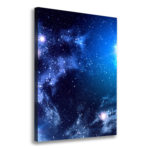 Cuadro moderno en lienzo resistente uv vertical Nebulosa