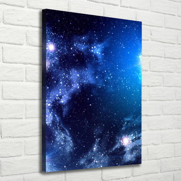 Cuadro moderno en lienzo resistente uv vertical Nebulosa