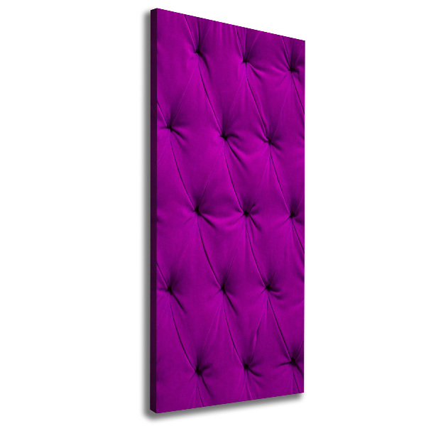 Cuadro moderno en lienzo resistente uv vertical pared de terciopelo