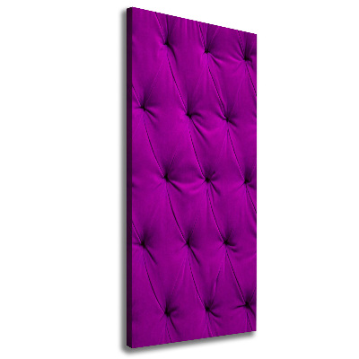 Cuadro moderno en lienzo resistente uv vertical pared de terciopelo