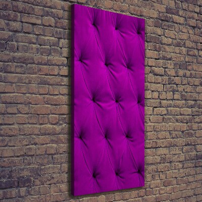 Cuadro moderno en lienzo resistente uv vertical pared de terciopelo