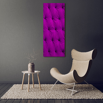 Cuadro moderno en lienzo resistente uv vertical pared de terciopelo