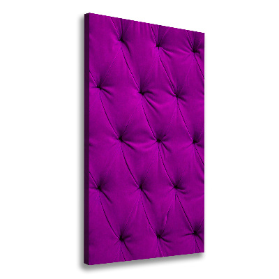 Cuadro moderno en lienzo resistente uv vertical pared de terciopelo