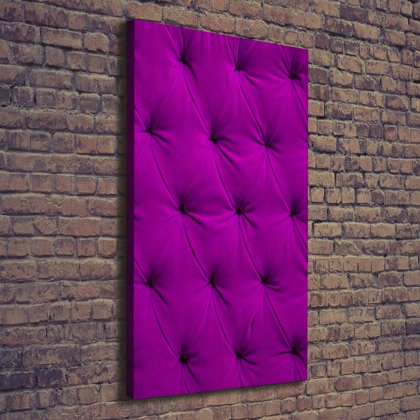 Cuadro moderno en lienzo resistente uv vertical pared de terciopelo