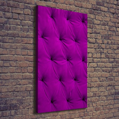 Cuadro moderno en lienzo resistente uv vertical pared de terciopelo