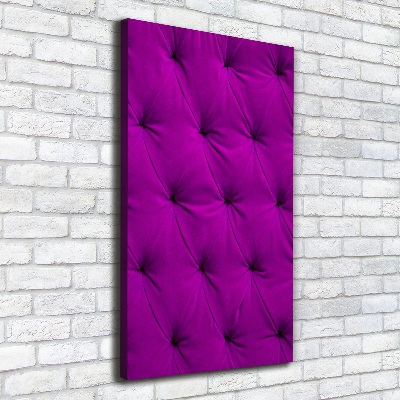 Cuadro moderno en lienzo resistente uv vertical pared de terciopelo