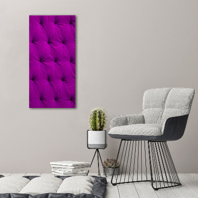 Cuadro moderno en lienzo resistente uv vertical pared de terciopelo