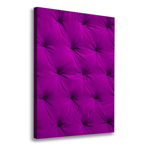 Cuadro moderno en lienzo resistente uv vertical pared de terciopelo