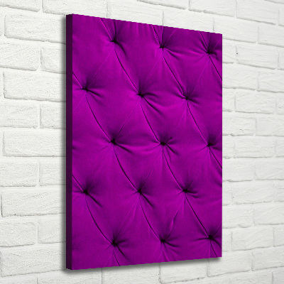 Cuadro moderno en lienzo resistente uv vertical pared de terciopelo