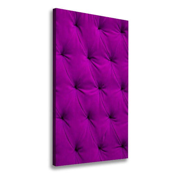 Cuadro moderno en lienzo resistente uv vertical pared de terciopelo