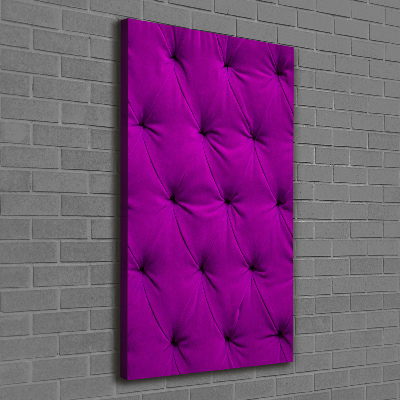 Cuadro moderno en lienzo resistente uv vertical pared de terciopelo