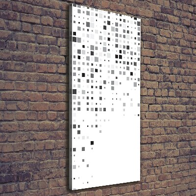 Impresión en lienzo vertical Cuadrados de abstracción