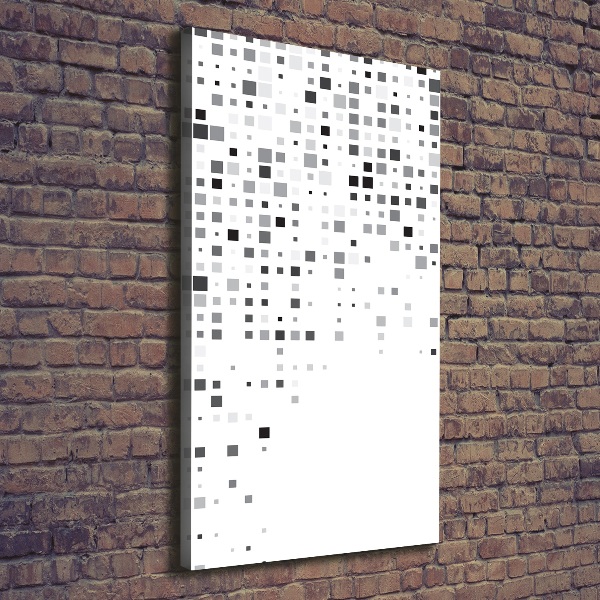 Impresión en lienzo vertical Cuadrados de abstracción