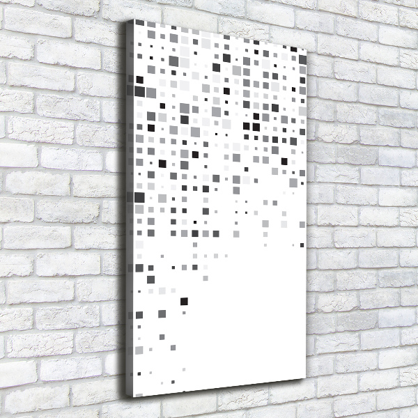 Impresión en lienzo vertical Cuadrados de abstracción