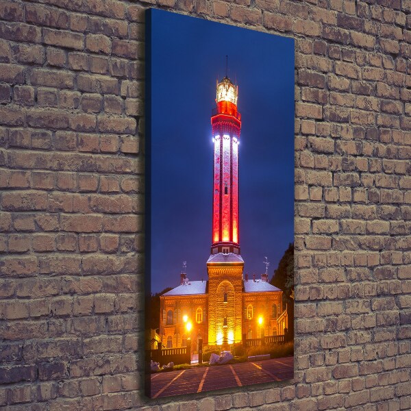 Fotografía en lienzo vertical Niechorze Polonia