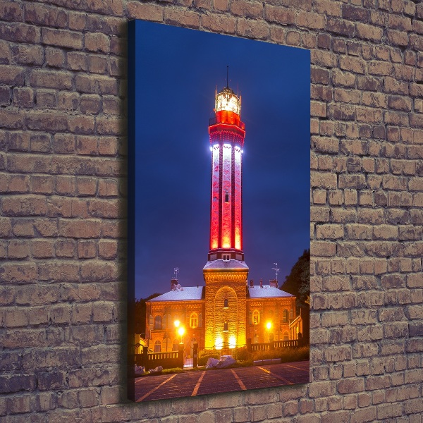 Fotografía en lienzo vertical Niechorze Polonia