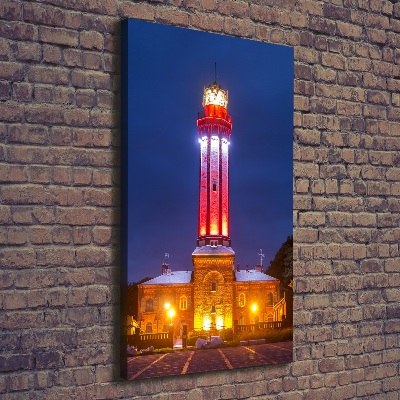 Fotografía en lienzo vertical Niechorze Polonia