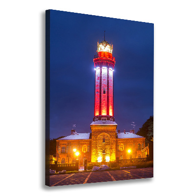 Fotografía en lienzo vertical Niechorze Polonia