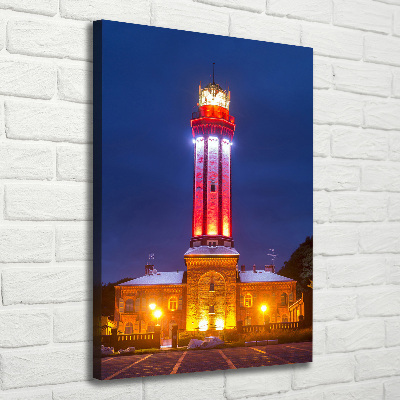 Fotografía en lienzo vertical Niechorze Polonia