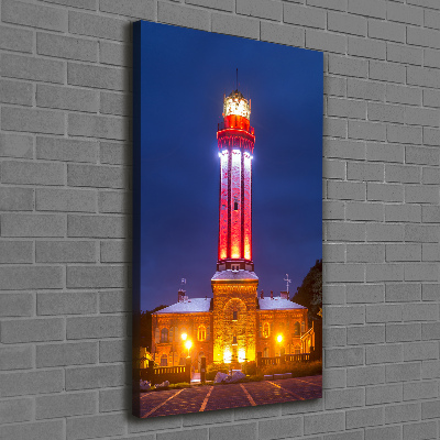 Fotografía en lienzo vertical Niechorze Polonia