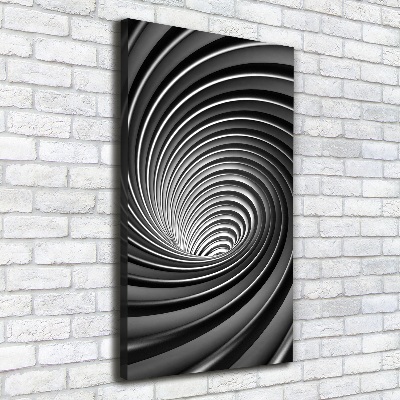 Cuadro moderno en lienzo resistente uv vertical Vórtice abstracto