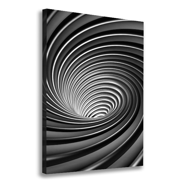 Cuadro moderno en lienzo resistente uv vertical Vórtice abstracto