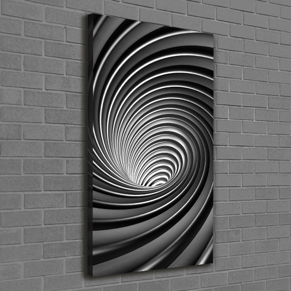Cuadro moderno en lienzo resistente uv vertical Vórtice abstracto