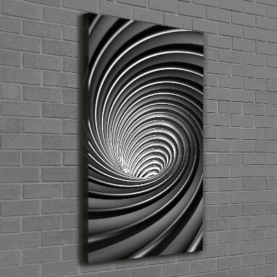 Cuadro moderno en lienzo resistente uv vertical Vórtice abstracto