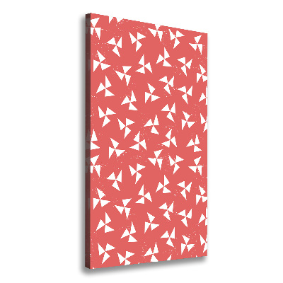 Cuadro moderno en lienzo resistente uv vertical Fondo geométrico