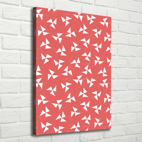 Foto obraz na płótnie pionowy Geometryczne tło