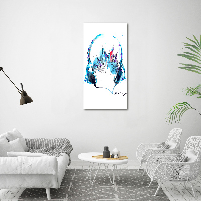 Foto-obraz canvas do salonu Muzyka miasta