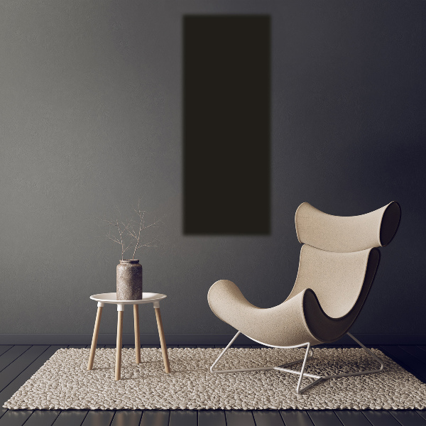 Cuadro canvas decorativo para salón vertical Ondas abstractas