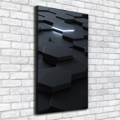 Foto obraz na płótnie do salonu pionowy Abstrakcja