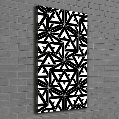 Foto obraz na płótnie pionowy Geometryczne tło