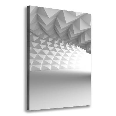 Foto obraz na płótnie pionowy Abstrakcja tunel