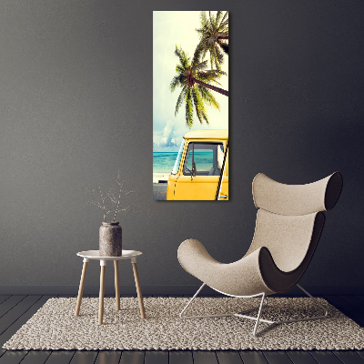 Fotografía en lienzo vertical Es hora de surfear
