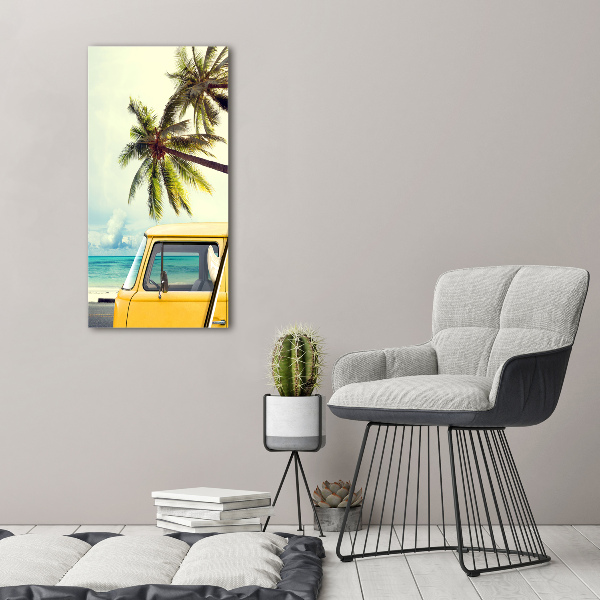 Fotografía en lienzo vertical Es hora de surfear