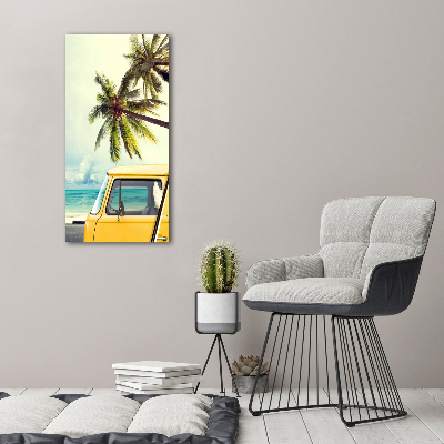 Fotografía en lienzo vertical Es hora de surfear