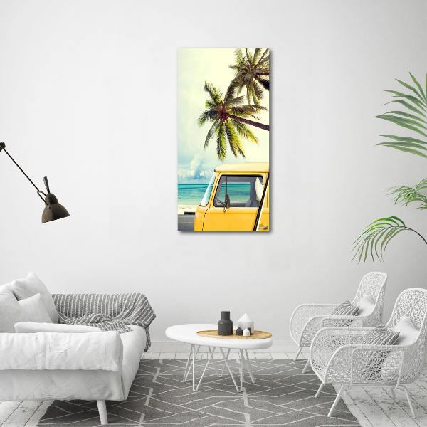 Fotografía en lienzo vertical Es hora de surfear