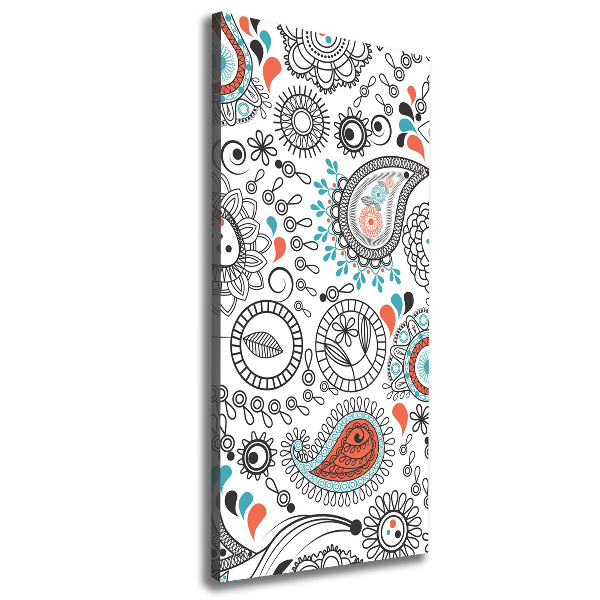 Cuadro moderno en lienzo resistente uv vertical Adornos