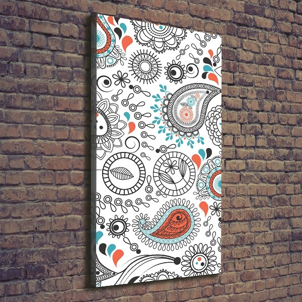 Cuadro moderno en lienzo resistente uv vertical Adornos