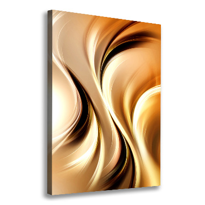 Cuadro moderno en lienzo resistente uv vertical Ondas abstractas