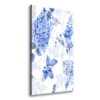 Cuadro canvas decorativo para salón vertical Sin