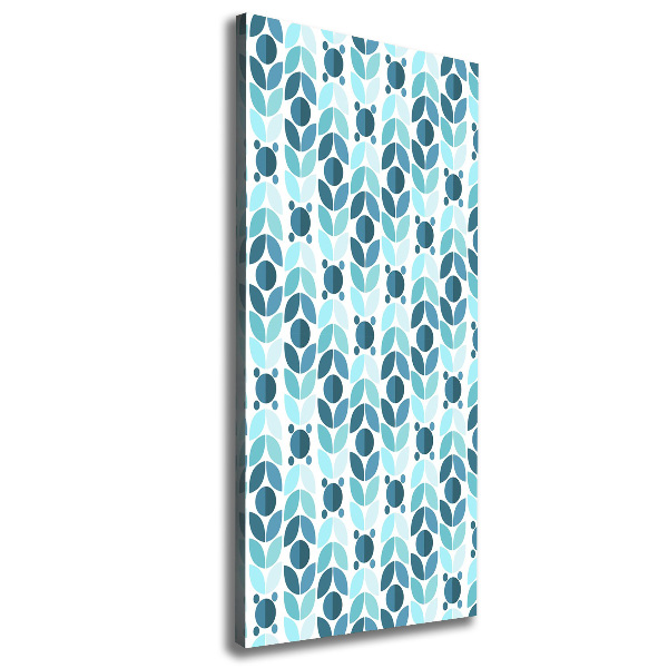 Cuadro moderno en lienzo resistente uv vertical Fondo geométrico