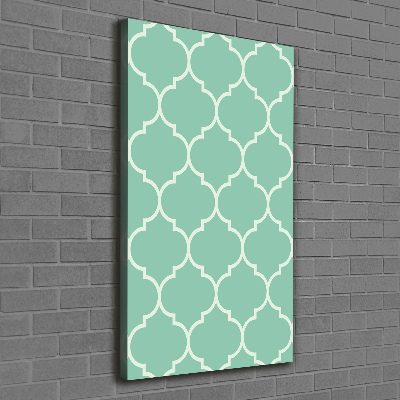 Fotografía en lienzo vertical Antecedentes marroquíes