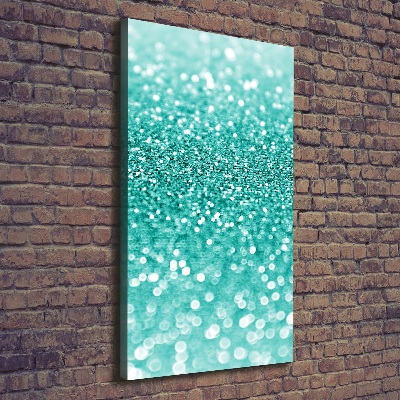 Cuadro canvas decorativo para salón vertical Perifollos