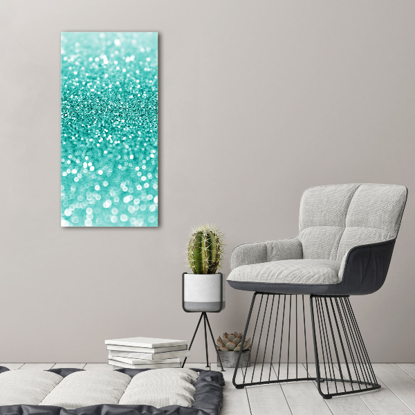 Cuadro canvas decorativo para salón vertical Perifollos