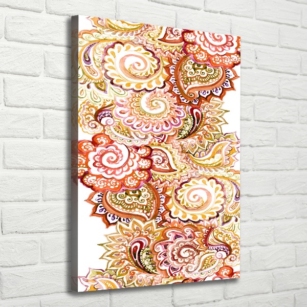 Cuadro canvas decorativo para salón vertical Adornos