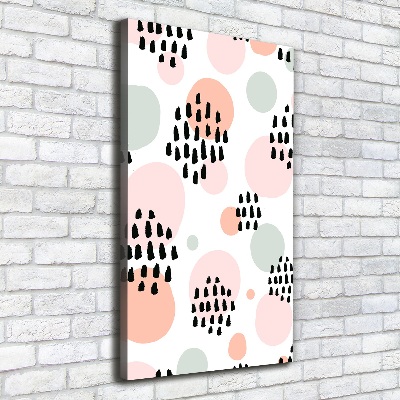 Impresión en lienzo vertical Fondo abstracto