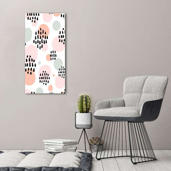 Impresión en lienzo vertical Fondo abstracto